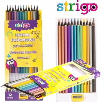 Výtvárné potřeby Pastelky Strigo 12 ks