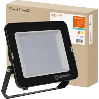 LED halogenový reflektor 90W 3000K Černý LEDVANCE