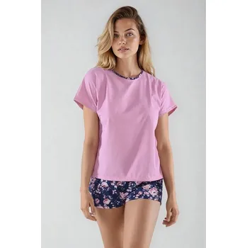 Dámské pyžamo Dámské pyžamo Lada 5 růžové XL