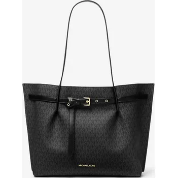 Módní doplněk Michael Kors Emilia large shopper kabelka logo černá
