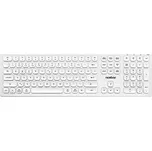 KBC Niceboy OFFICE K30, bezdrátová multimediální klávesnice, nízkoprofilová, USB, CZ, černá office-k30-b