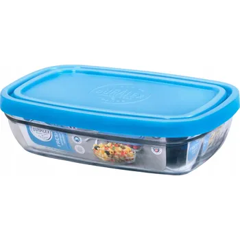 Dóza na potraviny Skleněná dóza s víkem na potraviny Freshbox 0,39 L Duralex 15 x 10 cm