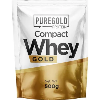Protein PureGold Compact Whey Protein 500 g, vanilkový mléčný koktejl
