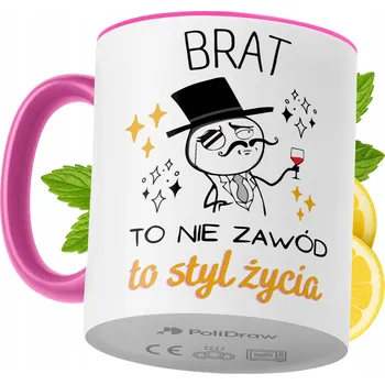 Hrnek Polidraw Hrnek Polidraw pro bratra keramika 330 ml