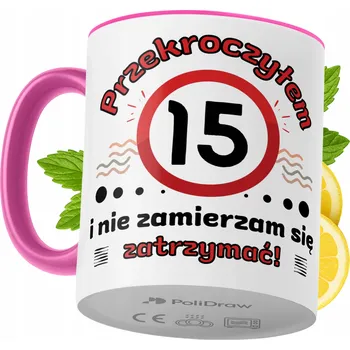 Hrnek Polidraw Hrnek Polidraw Narozeniny15 keramika 330 ml