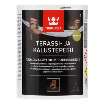 Čistič podlahy Tikkurila Čistič podlah a zahradního nábytku Terassi - ja kalustepesu 1 l