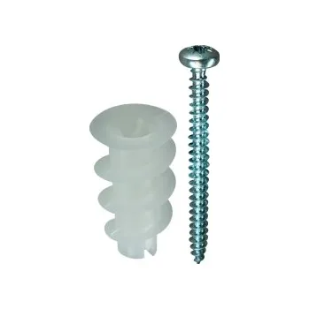 Hmoždinka Hmoždinka do sádrokartonu, plast + vrut, plast 50ks