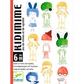 Desková hra DJECO Kidimime: Hádej kdo jsem karetní hra