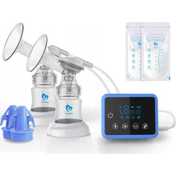 Odsávačka mléka Elektrická odsávačka mateřského mléka LED 4 režimy Bellababy