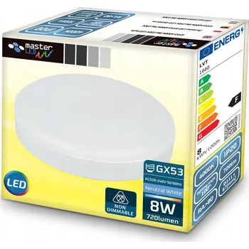 Žárovka LED žárovka Masterled GX53 SMD 720 lm 8 W 230 V neutrální bílá