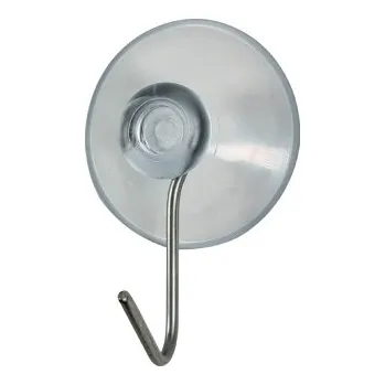 Věšák Háček přísavný s nerez hákem QF, nerez, 100ks