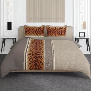 Povlečení Povlečení 200x220 Sada 3 dílná 3D Ptáci Stehlíci Vzor