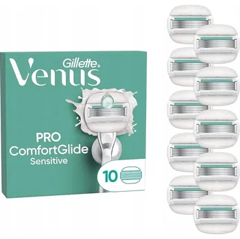 Příslušenství k holicímu strojku Gillette Venus Pro ComfortGlide Sensitive - 10 hlavic