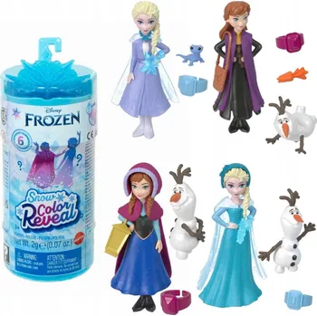 Panenka LEDOVÉ KRÁLOVSTVÍ FROZEN SNOW COLOR REVEAL PANENKA PANENKA s PŘÍSLUŠENSTVÍM - SADA PŘEKVAPENÍ