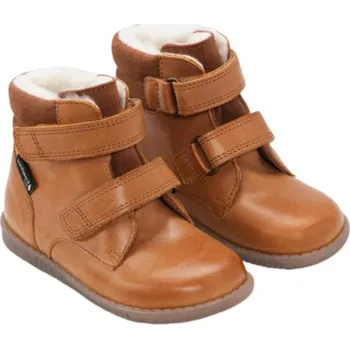 Chlapecká zimní obuv Bundgaard zimní obuv s membránou Rabbit - Cognac - 24