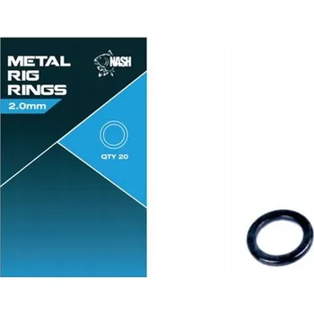 Spojovací kroužek Nash Metal Rig Rings 2,0mm Spojovací kroužek