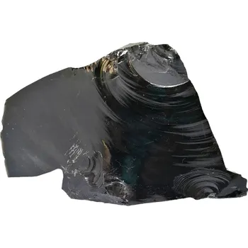 Přírodní kámen Obsidián černý 1,1 kg – přírodní blok z Mexika