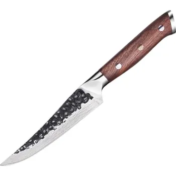 Kuchyňský nůž Damaškový kuchyňský nůž TE 37520 Steak/Hnědá