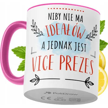 Hrnek Polidraw Hrnek Polidraw Pro Viceprezidenta na Prezidenta keramický 330 ml