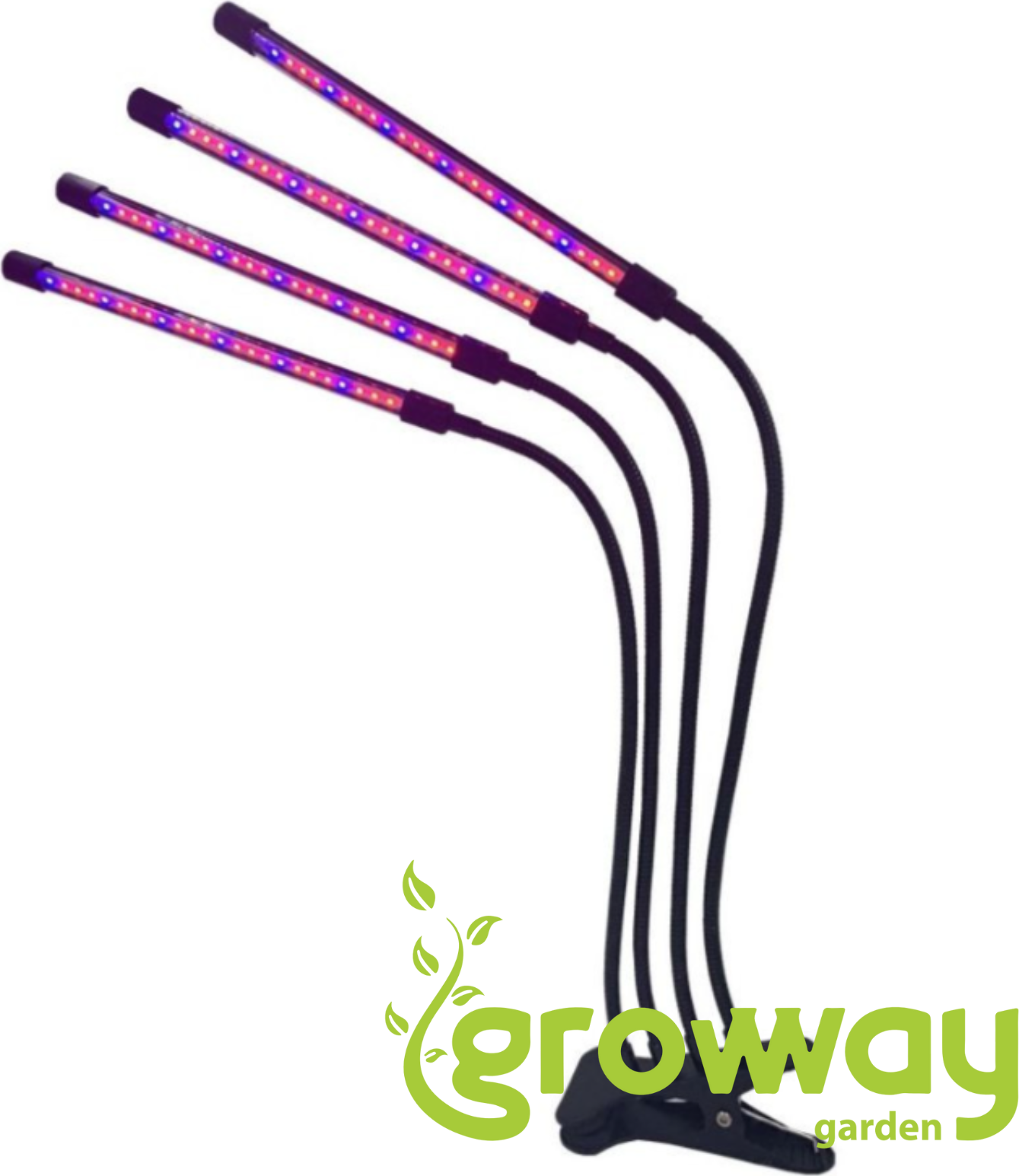 LED osvětlení s klipem, 4 nastavitelné lišty 1 ks