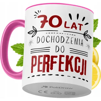 Hrnek Polidraw Hrnek Polidraw Narozeniny70 keramika 330 ml