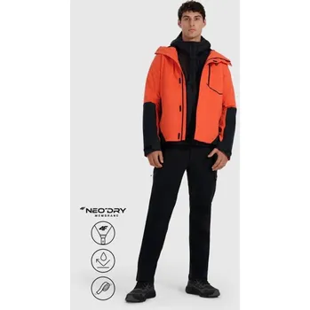 Pánská trekingová bunda s membránou 10000 4F 4FRAW25TTJAM1045-62S pánské L