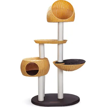 Pro kočku Škrabadlo Karlie Outdoor III - hnědá / béžová