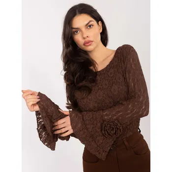 Dámská halenka Halenka IT BZ 22122.85 hnědá jedna velikost