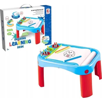 Obraz Stolek TABULE s NOHAMI pro KRESLENÍ s Papírem Fixy Pastelky + papír