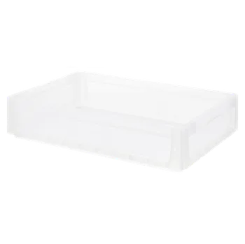 Úložný box BAUHAUS Eurobox, 60 × 40 × 12 cm, 24 l, transparentní NE6412-4150-PP03