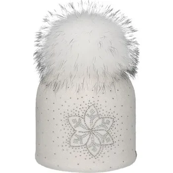 Čepice Dámská čepice Granadilla SYLVAIN FUR - bílá