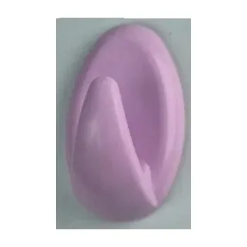 Věšák Háček samolepící QF typ1, plast, růžový, 2ks