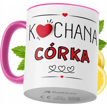 Hrnek Polidraw Hrnek Polidraw pro dceru keramika 330 ml