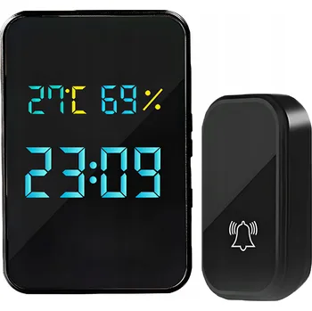 Domovní zvonek Bezdrátový zvonek RETOO s dosahem 150 m a hlasitostí 100 dB