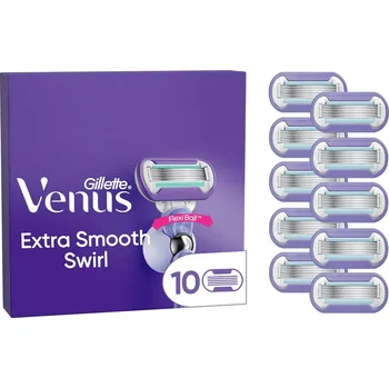 Příslušenství k holicímu strojku Gillette Venus Extra Smooth Swirl - 10 hlavic