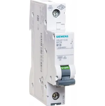 Jistič Siemens Jistič miniaturní 230/400 V 6 kA, 1-pólový, charakteristika B, 13 A