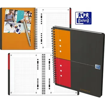 Sešit Sešit A5 s mřížkou Oxford, 80 listů