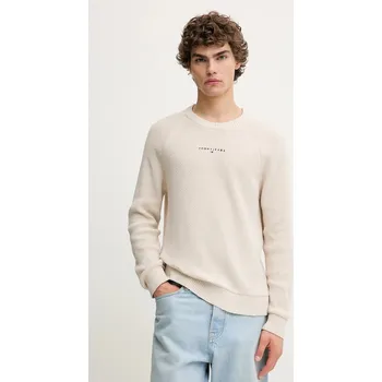 Pánská móda Svetr Tommy Jeans DM0DM21655 béžová 80X, vel. XL