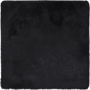 Koberec Koberec shaggy NAVARRA, černý, 120 x 120 cm, výška vlasu 3,5 cm