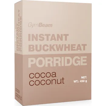 Fitness strava GymBeam Instantní pohanková kaše 450 g kokos kakao