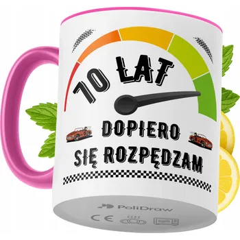 Hrnek Polidraw Hrnek Polidraw Narozeniny70 keramika 330 ml