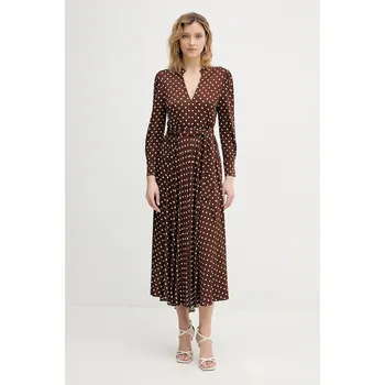 Dámské šaty Šaty Marella ANGELO 2613621034200 hnědá 88X, vel. S