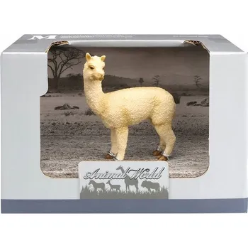Figurka Alpaka v krabičce, sběratelská figurka Animal World