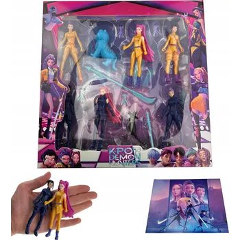 Figurka KPOP Lovkyně Démonů FIGURKY SADA 8ks k-pop demon hunters