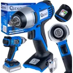Geko Akumulátorový rázový utahovák 18 V Li-ion 1/2" (4)