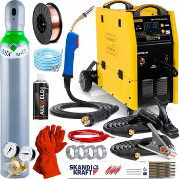 Svářečka Svářecí poloautomat MAGNUM MIG 339 HLINÍK SYNERGIE MMA TIG 400V 315A