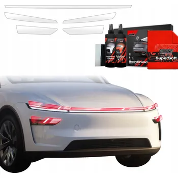 Polep vozidla 5v1 PPF Fólie na světlomety pro Tesla Model Y Juniper (2024-2025) Grizz