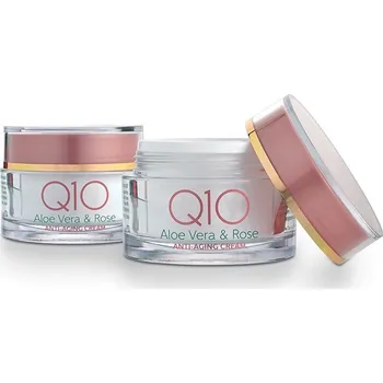 Pleťový krém Aimé Cosmetics Q10 Aloe&amp;Rose anti-age krém 50 ml
