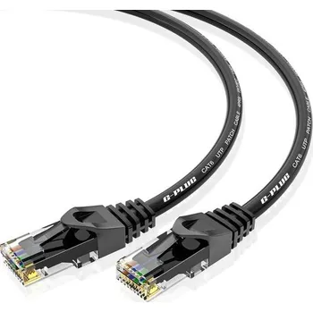 Síťový kabel Ethernetový kabel G-PLUG 10m Cat 6 – Bleskově rychlý LAN kabel s rychlostí až 1000 Mb/s – Síťový