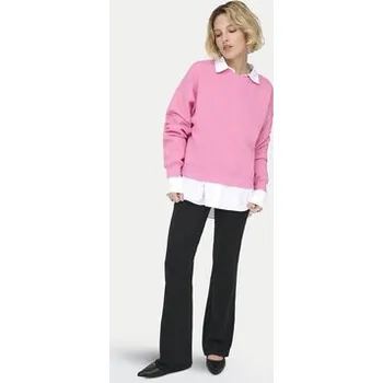 Dámská mikina ONLY Mikina Best 15338727 Růžová Regular Fit S